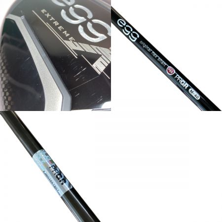  PRGR プロギア egg EXTREME X 1W 10.5° ドライバー オリジナルシャフト SR（M-40） カバー付