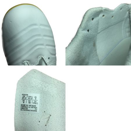  asics アシックス DS LIGHT 27.0cm サッカースパイク 1103A068 ホワイト/リッチゴールド