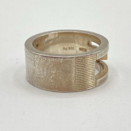  GUCCI グッチ Gリング 8号 SILVER925 リングのみ 032660