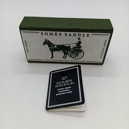  Somes Saddle ソメスサドル キーホルダー 靴ベラ レザー ブラウン