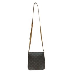 ◎◎ LOUIS VUITTON ルイヴィトン モノグラム ミュゼット・サルサ ロング ショルダーバッグ M51258 ブラウン Bランク