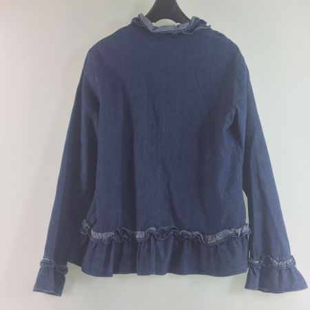  PINK HOUSE ピンクハウス フリルデニムジャケット P012FFB10 中古