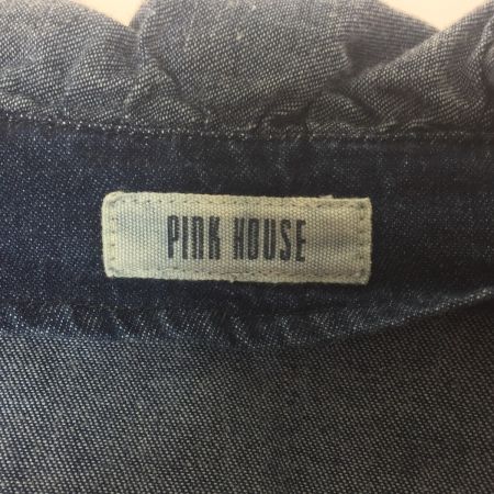 PINK HOUSE ピンクハウス フリルデニムジャケット P012FFB10 中古