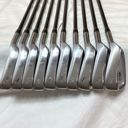  PRGR プロギア DATA811 3-9.P.A.S 10本 アイアンセット シャフト DATA080 M-37 R