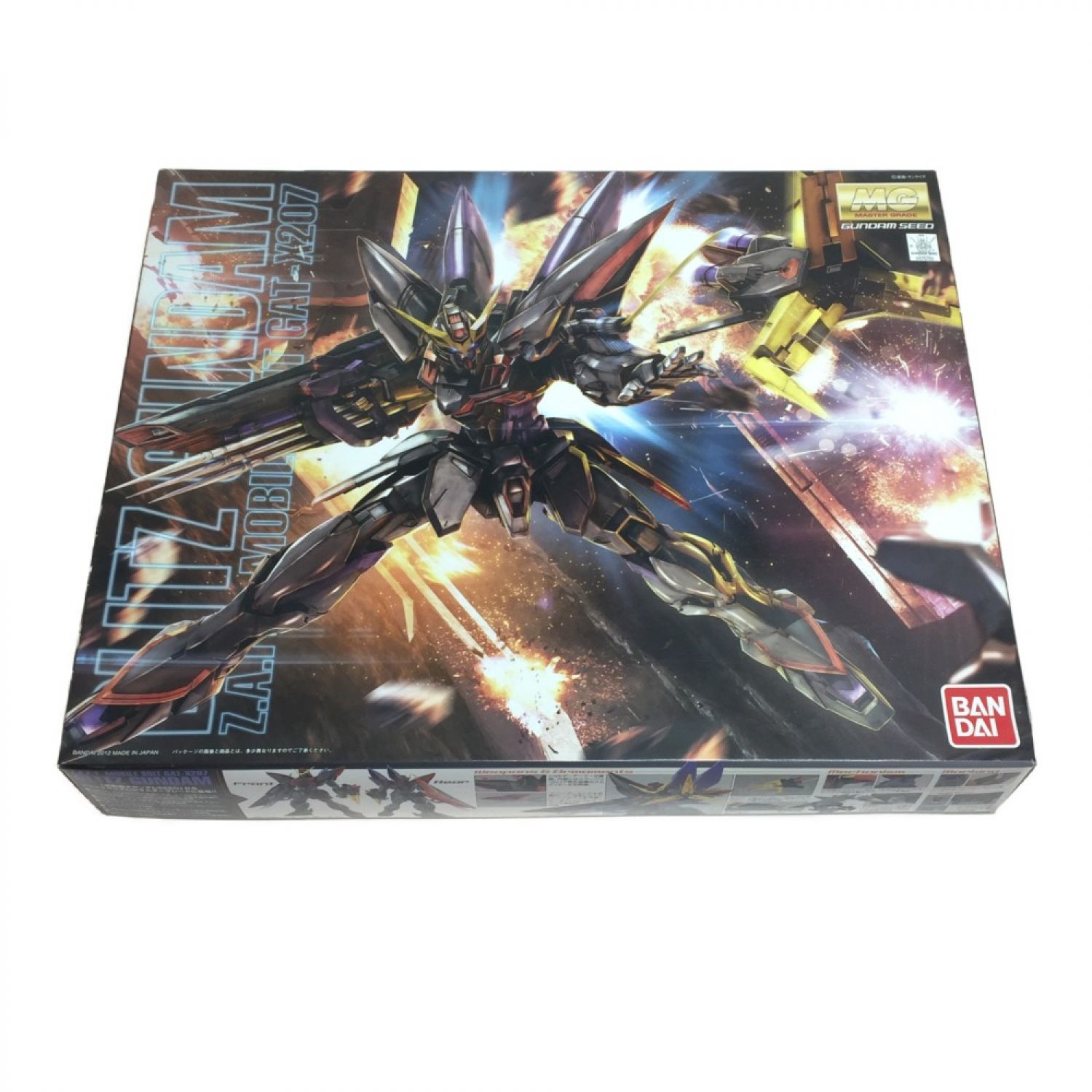 中古】 バンダイ 1/100 MG GAT-X207 ブリッツガンダム 機動戦士