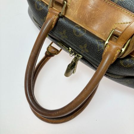  LOUIS VUITTON ルイヴィトン モノグラム ボーリング・ヴァニティ(旧名 ドーヴィル)  ハンドバッグ M47270 ブラウン
