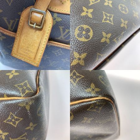  LOUIS VUITTON ルイヴィトン モノグラム ボーリング・ヴァニティ(旧名 ドーヴィル)  ハンドバッグ M47270 ブラウン