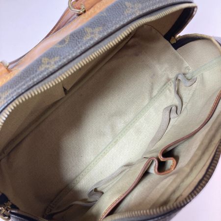 LOUIS VUITTON ルイヴィトン モノグラム ボーリング・ヴァニティ(旧名 ドーヴィル)  ハンドバッグ M47270 ブラウン