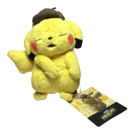  ピカチュウ しわしわ顔のぬいぐるみ　映画 名探偵ピカチュウ  タグ付