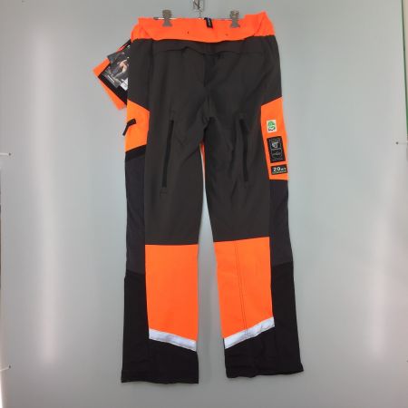  Husqvarna ハスクバーナ Techinical Chainsaw Pants　テクニカルチェンソーパンツ　防護ズボン オレンジ 未使用品　サイズⅬ