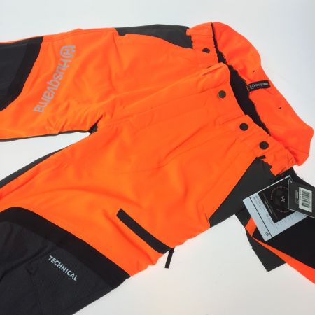  Husqvarna ハスクバーナ Techinical Chainsaw Pants　テクニカルチェンソーパンツ　防護ズボン オレンジ 未使用品　サイズⅬ