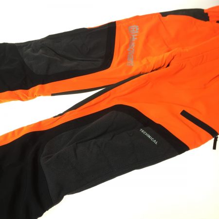  Husqvarna ハスクバーナ Techinical Chainsaw Pants　テクニカルチェンソーパンツ　防護ズボン オレンジ 未使用品　サイズⅬ
