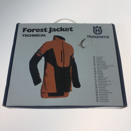  Husqvarna ハスクバーナ フォレストジャケット　サイズⅯ オレンジ 外箱破損あり