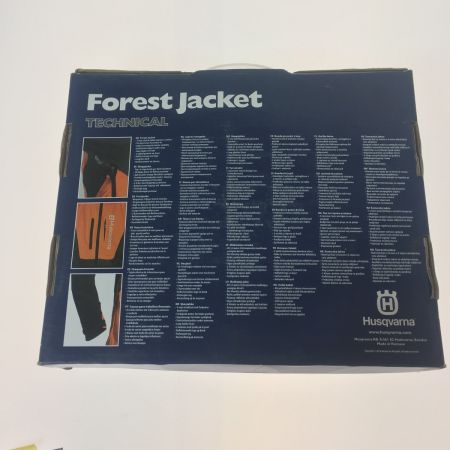  Husqvarna ハスクバーナ フォレストジャケット　サイズⅯ オレンジ 外箱破損あり