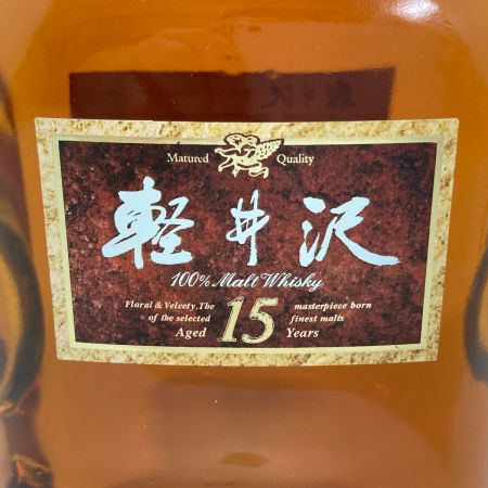 【北海道内限定発送】 Mercian メルシャン 軽井沢 15年 モルトウイスキー 40％ 700ml 箱無 未開栓