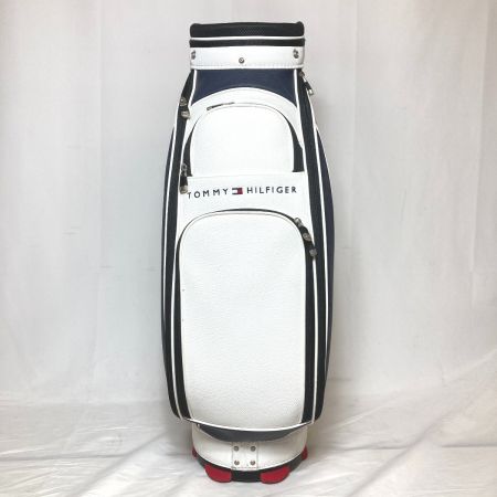  TOMMY HILFIGER トミーヒルフィガー キャディバッグ 9型 4.55kg 6分割 ホワイト