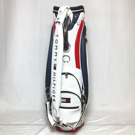  TOMMY HILFIGER トミーヒルフィガー キャディバッグ 9型 4.55kg 6分割 ホワイト