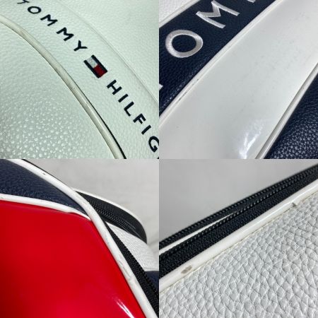  TOMMY HILFIGER トミーヒルフィガー キャディバッグ 9型 4.55kg 6分割 ホワイト