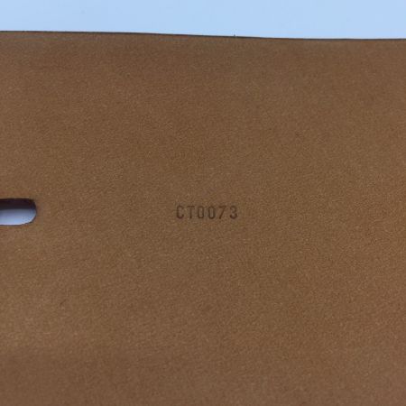  LOUIS VUITTON ルイヴィトン レザーベルト　CT0073 レッド 中古品