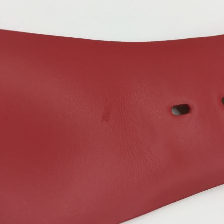  LOUIS VUITTON ルイヴィトン レザーベルト　CT0073 レッド 中古品