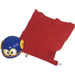 ◎◎  パーマン１号変身セット　ヘルメット・マント・ピンバッチ レトロ　中古品　キッズサイズ Cランク