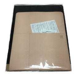 ◎◎ MIDORI ミドリ MDノートバッグ A5 縦型 本革 ゴートヌメ Nランク