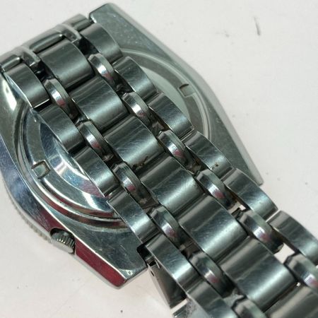  SEIKO セイコー 5スポーツ ブルーベゼル 自動巻き 腕時計 6119-6050 傷多 リューズ・ベゼル破損 ジャンク 現状渡し