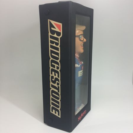 Bridgestone ブリヂストン 工具収納人形「メカタイヤマン」 非売品　レトロ