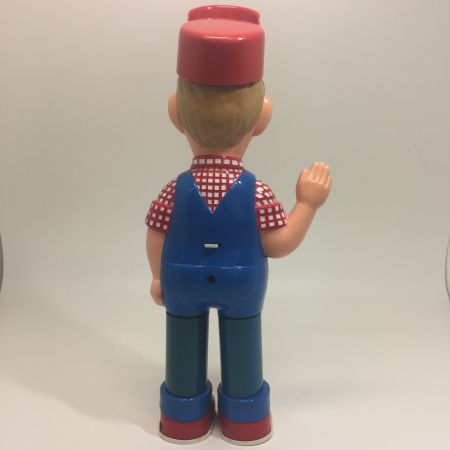  Bridgestone ブリヂストン 工具収納人形「メカタイヤマン」 非売品　レトロ