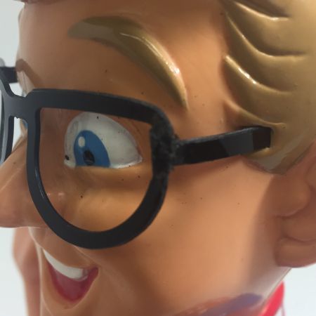  Bridgestone ブリヂストン 工具収納人形「メカタイヤマン」 非売品　レトロ