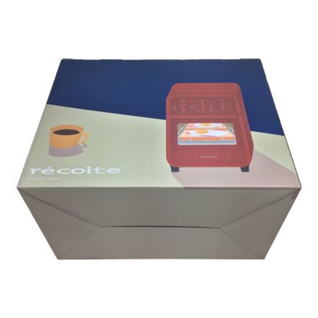  recolte レコルト エアーオーブントースター レッド RFT-1