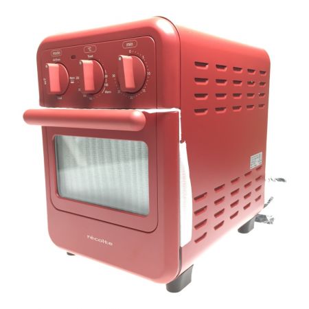  recolte レコルト エアーオーブントースター レッド RFT-1