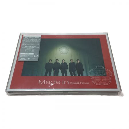  ジャニーズ king＆prince　Ｍａｄｅ　ｉｎ　初回限定盤A　（ＣＤ+ＤＶＤ）アルバム
