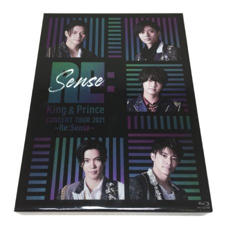 King&Prince キンプリ CONCERTTOUR 2021 Re:Sense Blu-ray/2枚組 初回限定盤 Bランク