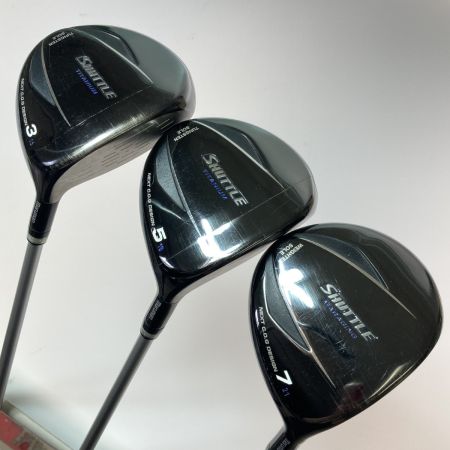  maruman マルマン SHUTTLE TITANIUM 3FW 5FW 7FW フェアウェイウッド 3本セット IMPACT FIT MV503 S