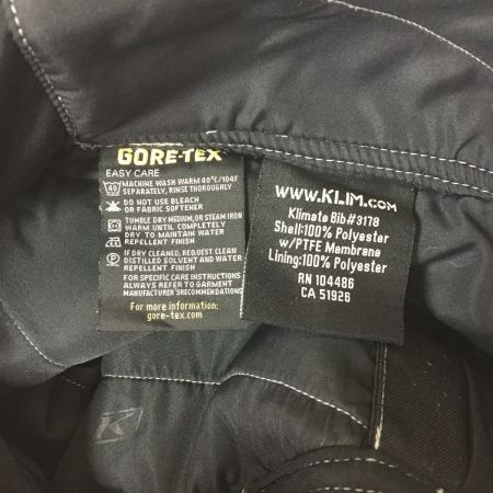  KLIM GORE-TEX ゴアテックス スノーモービルパンツ　サイズⅬ ブラック 343
