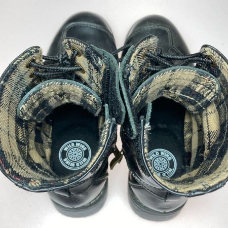  WILD WING ワイルド ウィング ファルコン ライディングブーツ 22.5cm WWM-0001 ブラック 使用感有