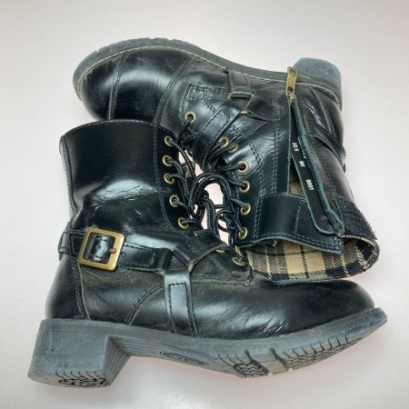  WILD WING ワイルド ウィング ファルコン ライディングブーツ 22.5cm WWM-0001 ブラック 使用感有