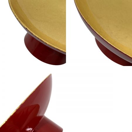  喜久 純金箔 三ツ組 盃 共箱付