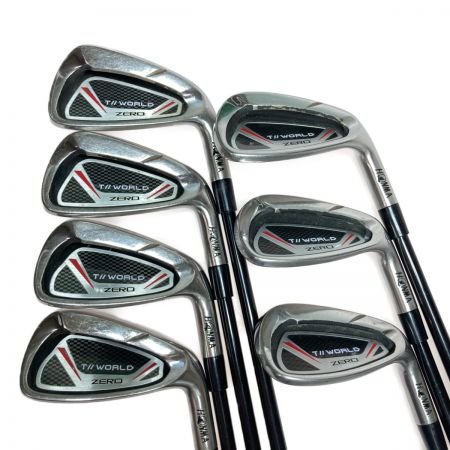 中古】 HONMA ホンマ T//WORLD ZERO ツアーワールドゼロ 6-10.A.S 7本