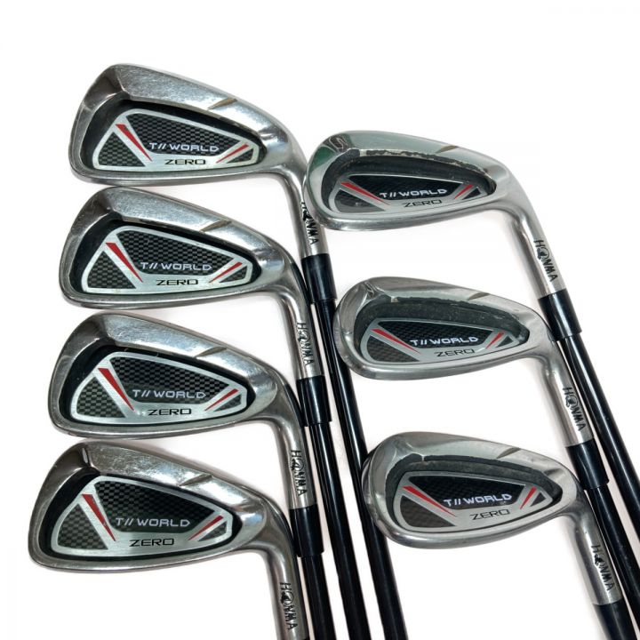 HONMA ホンマ T//WORLD ZERO ツアーワールドゼロ 6-10.A.S 7本 アイアンセット VIZARD ZERO S ｜中古｜なんでもリサイクルビッグバン