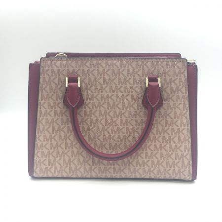  MICHAEL KORS マイケルコース 2WAYバッグ 　使用感あり 35T0GWXM8B ピンク 中古品