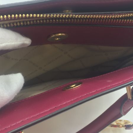  MICHAEL KORS マイケルコース 2WAYバッグ 　使用感あり 35T0GWXM8B ピンク 中古品