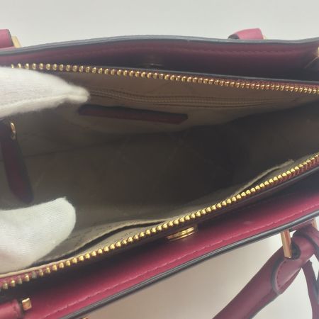  MICHAEL KORS マイケルコース 2WAYバッグ 　使用感あり 35T0GWXM8B ピンク 中古品