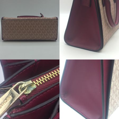  MICHAEL KORS マイケルコース 2WAYバッグ 　使用感あり 35T0GWXM8B ピンク 中古品