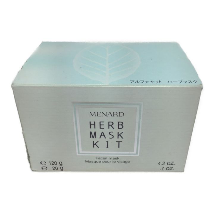 MENARD アルファキット ハーブマスク N クリームパック 120g 20g