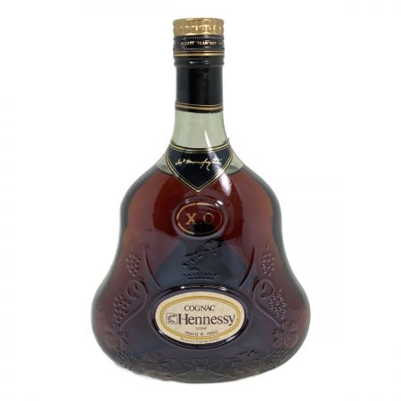  Hennessy ヘネシー XO 金キャップ コニャック ブランデー グリーンボトル 700ml 40% 未開栓