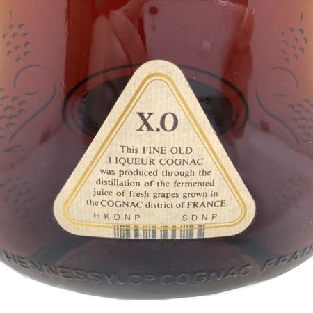  Hennessy ヘネシー XO 金キャップ コニャック ブランデー グリーンボトル 700ml 40% 未開栓