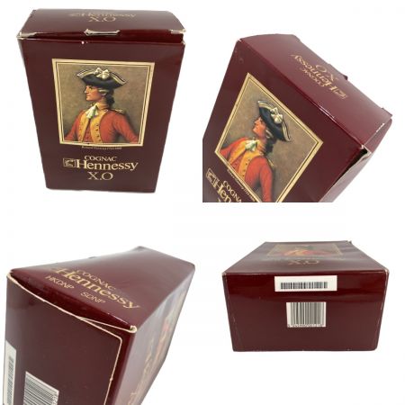  Hennessy ヘネシー XO 金キャップ コニャック ブランデー グリーンボトル 700ml 40% 未開栓