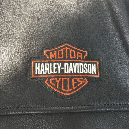   ハーレーダビットソン レザージャケット ブラック Lサイズ　中古品
